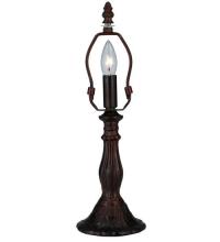 Meyda Black 10630 - 7.5"H MINI LILY TABLE BASE HARDWARE