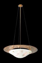 Meyda Black 107810 - 31"W Metro Fusion Super Nova Inverted Pendant