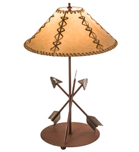 Meyda Black 109374 - 23" High Arrowhead Table Lamp