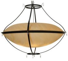 Meyda Black 109913 - 66"W Modesto Inverted Pendant