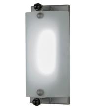 Meyda Black 111902 - 4.5"W Rectangular W/Diffuser Dimmable LED Backplate