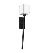 Meyda Black 115487 - 6" Wide Kesara Wall Sconce