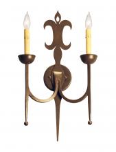 Meyda Black 115592 - 14" Wide San Simone 2 Light Wall Sconce