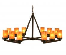 Meyda Black 115643 - 48" Wide Parker 12 Light Chandelier