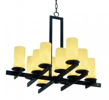 Meyda Black 115871 - 36" Wide Dante Chandelier