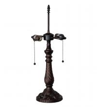 Meyda Black 11594 - 21" High Grape 2 Light Table Base