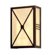 Meyda Black 116082 - 8" Wide Whitewing Wall Sconce