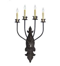 Meyda Black 116296 - 20" Wide Beatrice 4 Light Wall Sconce