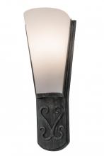 Meyda Black 116405 - 6.5"W Sabia Wall Sconce