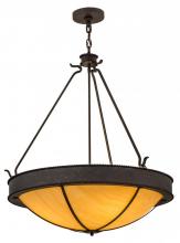 Meyda Black 116717 - 32"W Phoebus Inverted Pendant