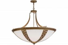 Meyda Black 116829 - 42"W Grayson Inverted Pendant