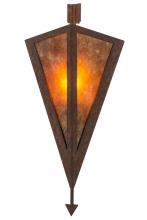 Meyda Black 116843 - 8"W Desert Arrow Wall Sconce