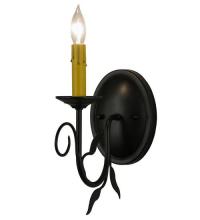 Meyda Black 116989 - 5"W Bordeaux Wall Sconce