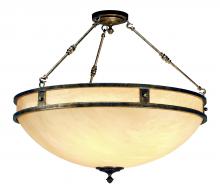 Meyda Black 117103 - 42" Wide Capella Inverted Pendant