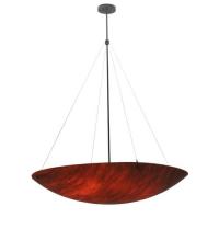 Meyda Black 117715 - 48"W Cypola Inverted Pendant