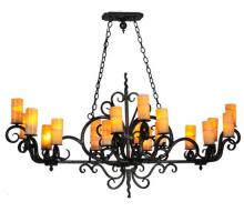 Meyda Black 118203 - 60"L Kean 20 LT Chandelier