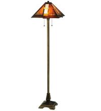 Meyda Black 118710 - 61"H Montana Mission Floor Lamp