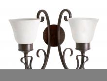 Meyda Black 120144 - 19" Wide Mirasol 2 Light Wall Sconce