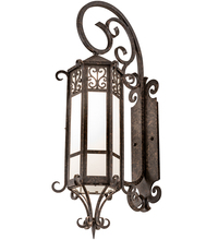 Meyda Black 120186 - 12" Wide Caprice Lantern Wall Sconce