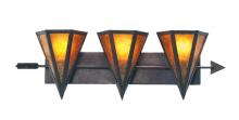 Meyda Black 120190 - 32" Long Desert Arrow Vanity Light