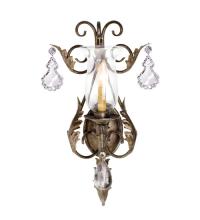 Meyda Black 120223 - 12" Wide French Elegance 1 Light Wall Sconce