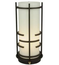 Meyda Black 121366 - 12" High Revival Deco Accent Lamp