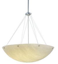 Meyda Black 123137 - 36"W Cypola Alabaster Inverted Pendant