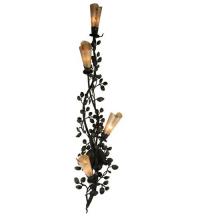 Meyda Black 123229 - 11"W Vinca Vine 4 LT Wall Sconce