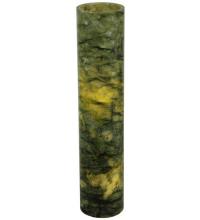 Meyda Black 123462 - 3.4"W Cylindre Green Jadestone Shade