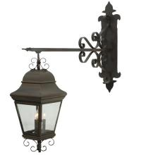 Meyda Black 123939 - 11" Wide Monaco Lantern Wall Sconce