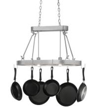 Meyda Black 125258 - 32" Long Harmony 2 Light Pot Rack