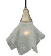 Meyda Black 126193 - 9" Wide Handkerchief Super Nova Pendant