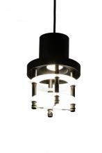 Meyda Black 126259 - 6"W Atlantis Mini Pendant