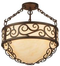 Meyda Black 127253 - 16" Wide Lilliana Inverted Pendant