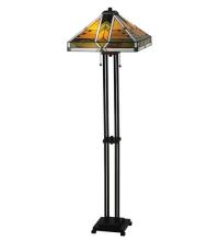 Meyda Black 130751 - 56"H Abilene Floor Lamp