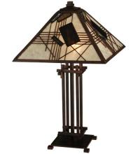 Meyda Black 131508 - 23"H Magnetism Table Lamp