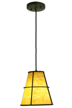 Meyda Black 135678 - 8"W Cilindro Palomino Mini Pendant