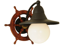 Meyda Black 137018 - 12.5"W Nautical Wall Sconce