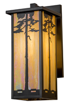 Meyda Black 137145 - 7.5"W Tamarack Wall Sconce