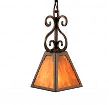 Meyda Black 137400 - 7" Square Ava Mini Pendant