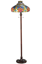 Meyda Black 138109 - 60"H Dragonfly Rose Floor Lamp