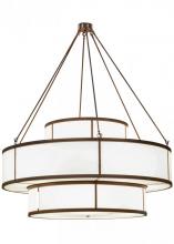 Meyda Black 138688 - 66"W Jayne 3 Tier Pendant