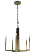 Meyda Black 138719 - 20"W Rula 5 LT Chandelier