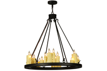 Meyda Black 139761 - 36"W Deina 24 LT Chandelier