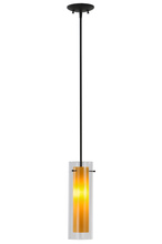 Meyda Black 140221 - 5" Wide Cilindro Agoura Mini Pendant