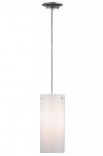 Meyda Black 141461 - 6.5"W Cilindro Acrylic Mini Pendant