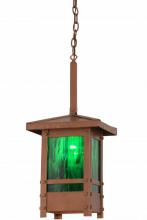 Meyda Black 143036 - 12" Square Irwindale Lantern Pendant