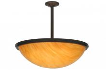 Meyda Black 143794 - 36"W Commerce Inverted Pendant