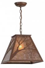 Meyda Black 145310 - 13"Sq Branches Pendant