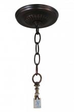 Meyda Black 145445 - INTERM. SOCKET W/4'FT WIRE CNPY CHAIN